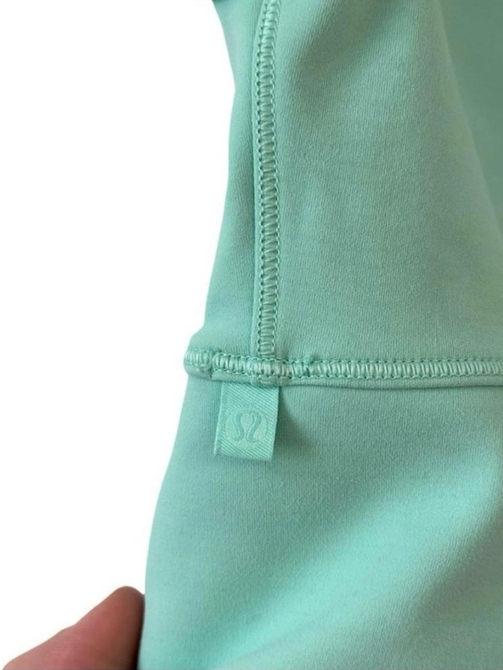 Lululemon Power Pivot Everlux Tank Wild Mint XXSS Reversible Spell-Out Workout - Picture 5 of 6